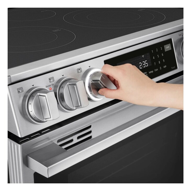 6.3 cu. ft. Smart Electric Slide-In Range - LSEL6337XE | LG USA