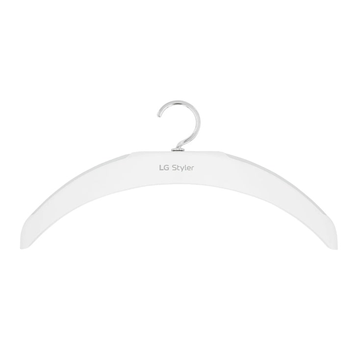 LG Styler clothing hanger accessory Front View