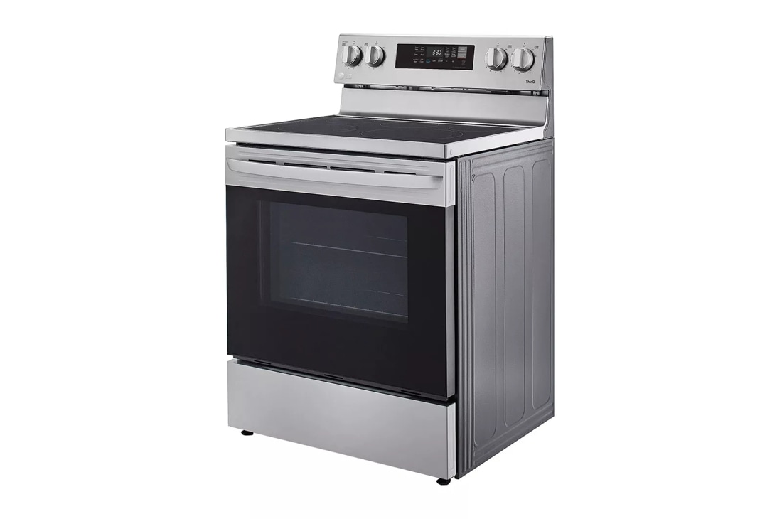 LREL6323S LG 30 WiFi Enabled 6.3 cu.ft. Electric Range with Convection and  AirFry - Stainless Steel