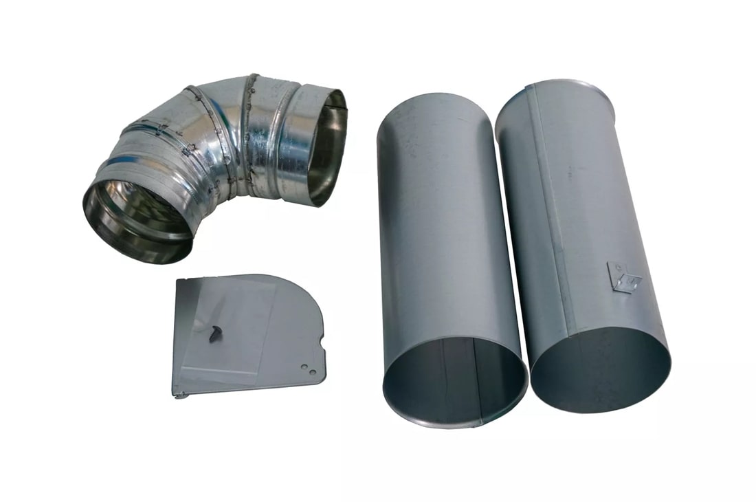 $5 DIY LG Wash Tower Gas Dryer Left Side Vent Kit 