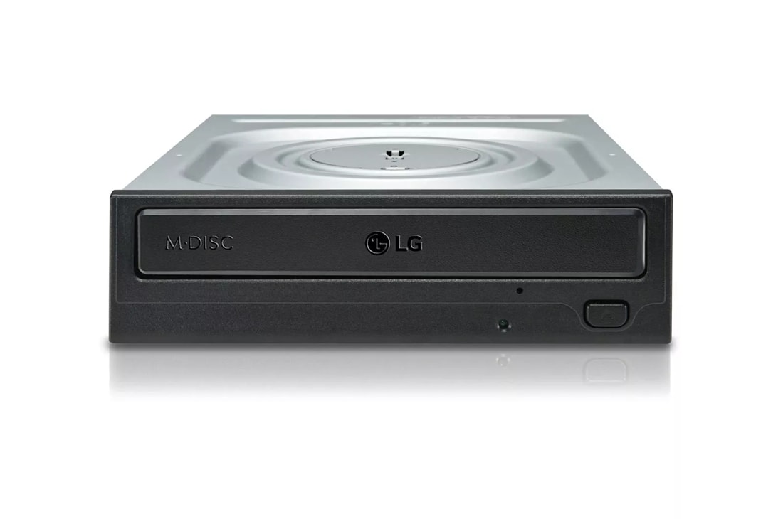 LG Grabador de DVD Slim Inteno Super Muliti con soporte M-DISC