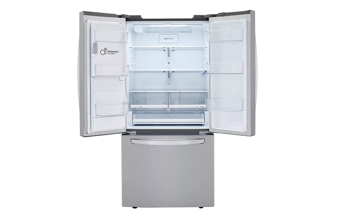 LG 18.3 Cu. Ft. 4-Door French Door Counter-Depth Smart Refrigerator with  Slim SpacePlus Ice System Stainless Steel LRMXC1803S - Best Buy