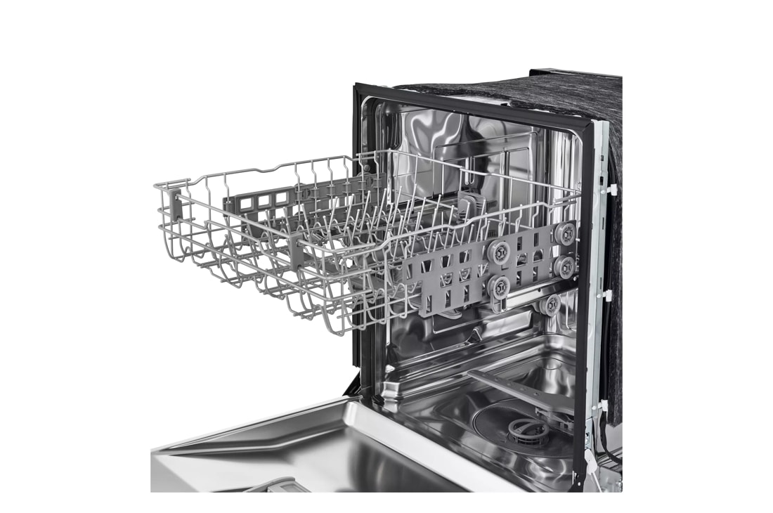 LG 24 Built-In Front Control Stainless Steel Look Dishwasher with  LoDecibel Operation LDFC2423V
