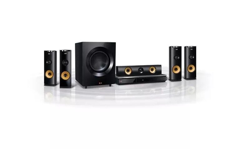 3D-Capable 9.1 Ch Aramid Fiber Blu-ray Disc™ Home Theater System with Smart TV