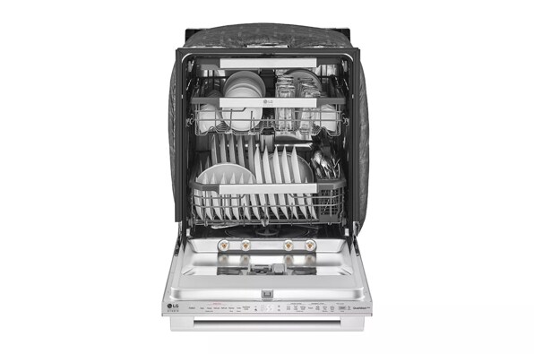 LG LGWADREBS96 Side-by-Side Washer & Dryer Set with Front