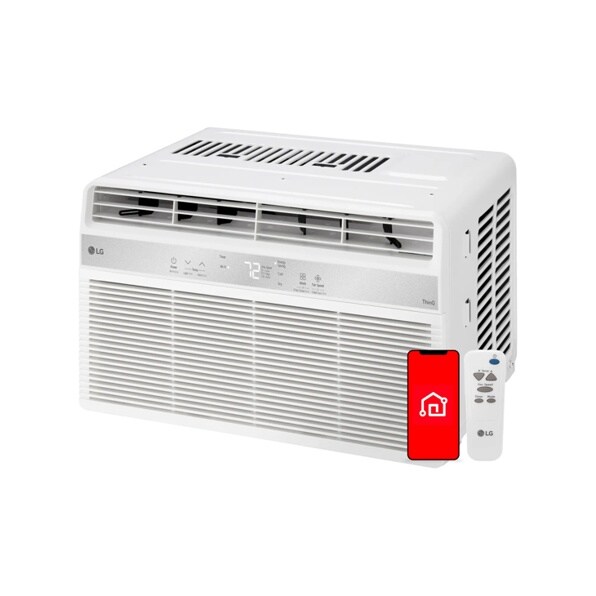 10,000 BTU Smart Wi-Fi Enabled Window Air Conditioner, 450 Sq. Ft.