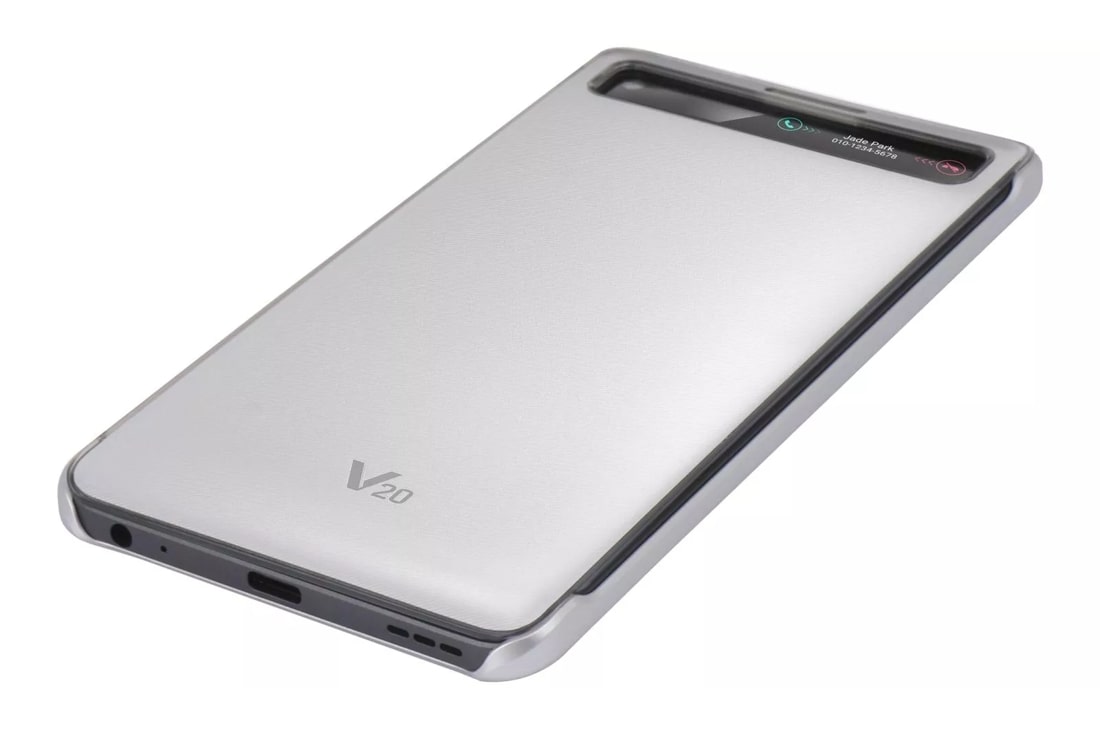 Específicamente dorado Escalofriante LG V20 Smartphone Quick Cover (CFV-260) in Silver | LG USA