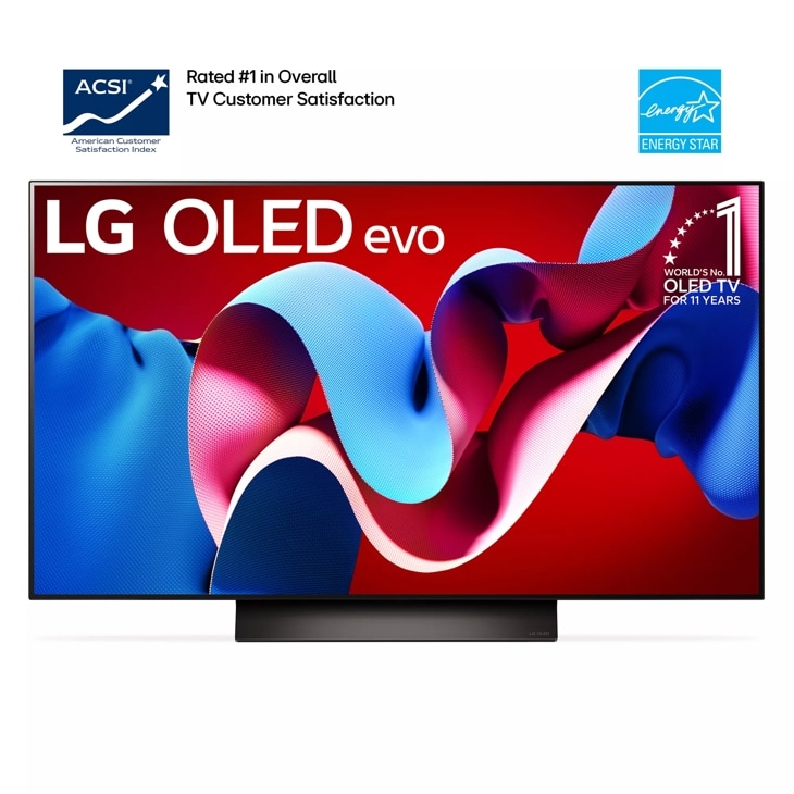 48 inch LG OLED evo AI C4 4K Smart TV 2024 - OLED48C4PUA | LG USA