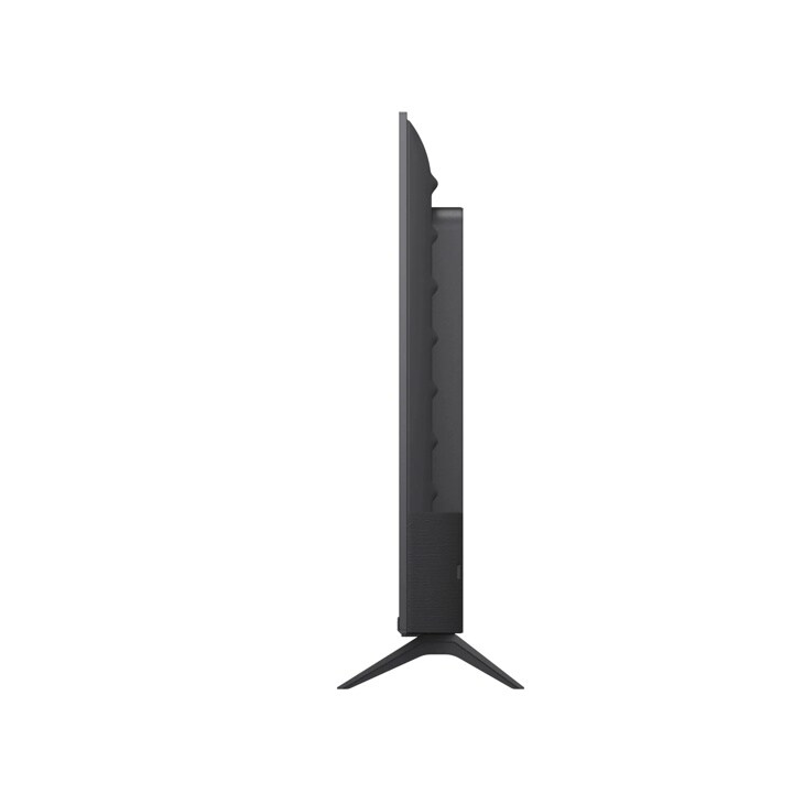 43-Inch LG QNED TV 43QNED75BUA - Side Profile showing slim design with Y-shaped stand