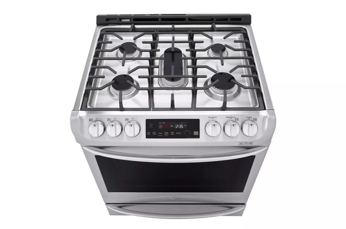 6.3 cu. ft. Smart wi-fi Enabled Dual Fuel Slide-in Range with ProBake Convection® and EasyClean®