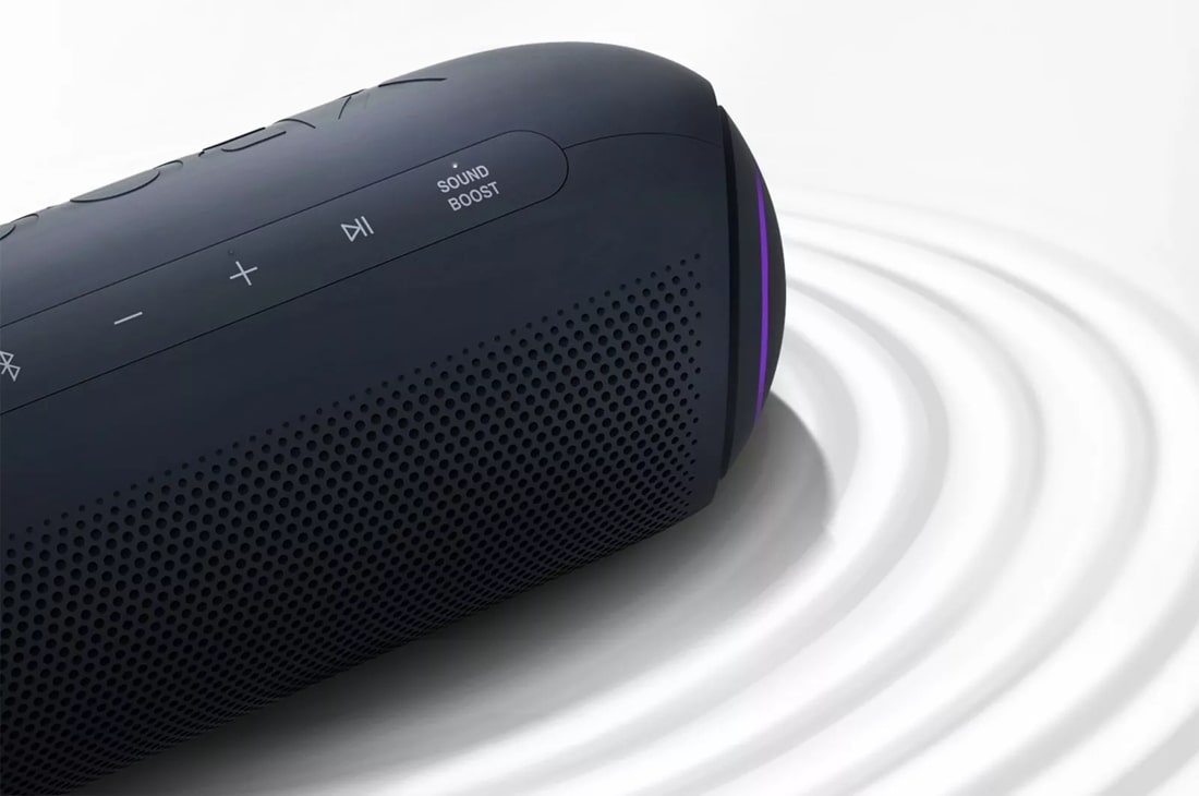 Speaker Audio (PL7) XBOOM USA LG Go Meridian Portable Technology with LG | Bluetooth PL7