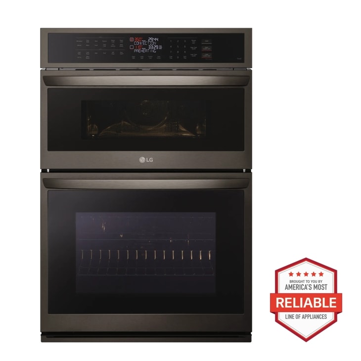 1.7/4.7 cu. ft. Smart Combination Wall Oven with Convection and Air Fry
