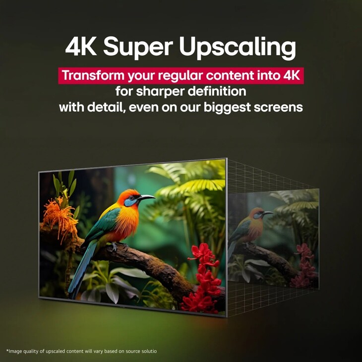 86 inch Class LG UHD AI UA77 4K Smart TV 2025 - 86UA7700AUA.AUS