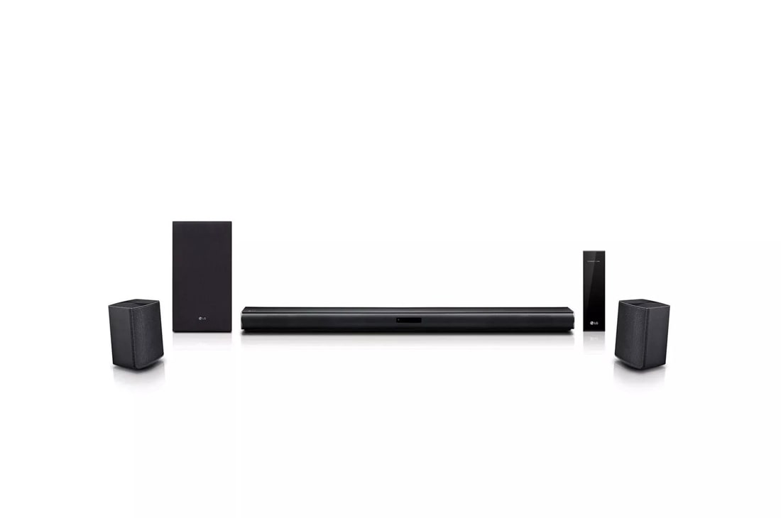 LG SNC4R 420W Sound Bar w/ Bluetooth Streaming and Surround Sound Speakers