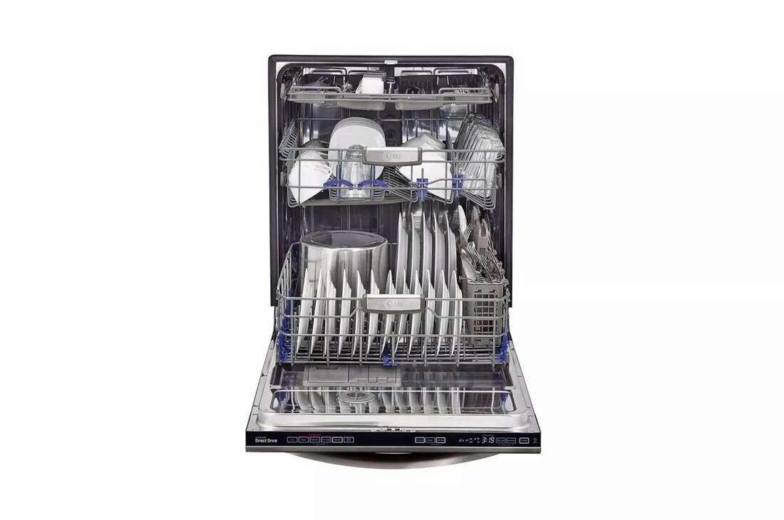 LG Black Stainless Steel Series Top Control Dishwasher 