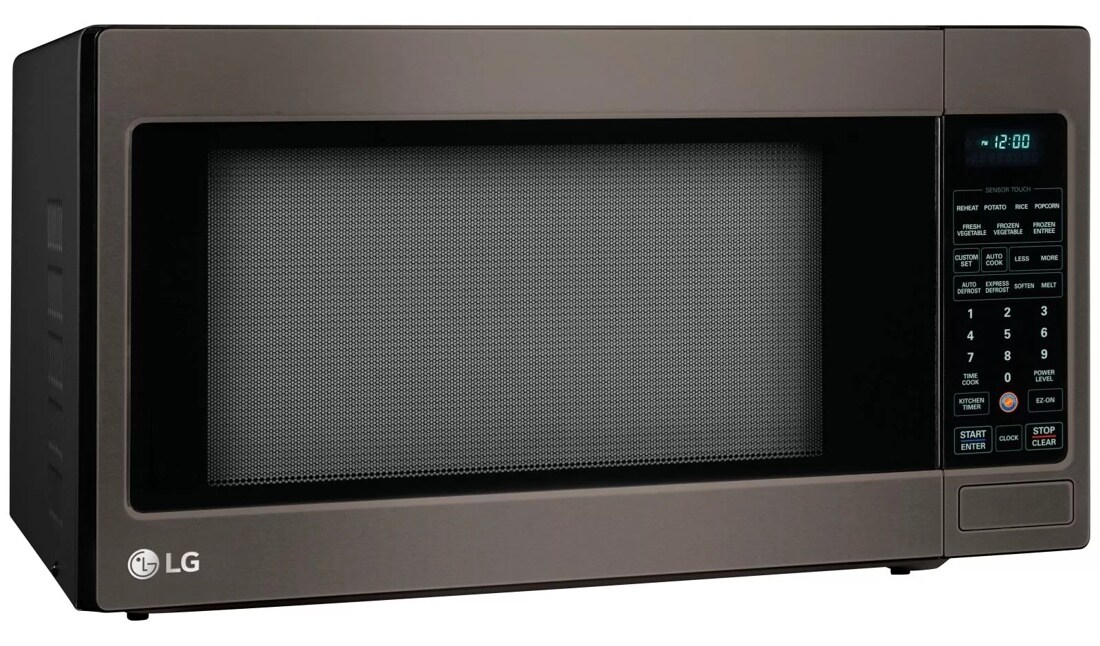 LG Black Stainless Steel Series 2.0 cu. ft. Countertop Microwave Oven with EasyClean®