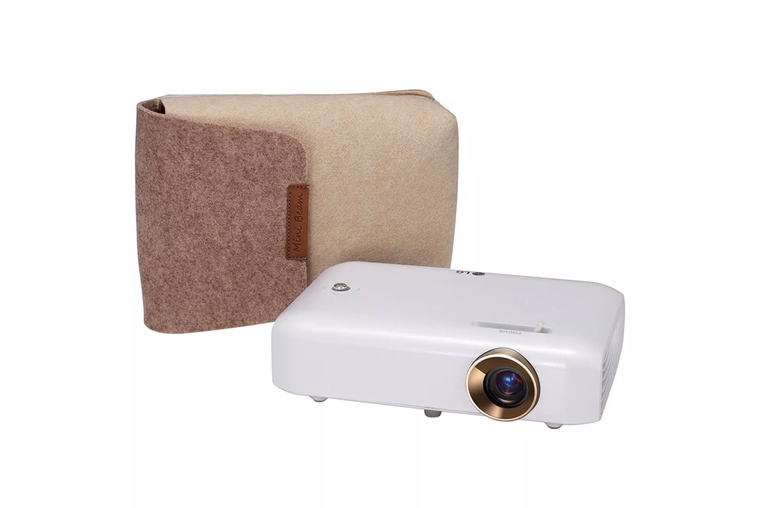 LG PH550: Minibeam LED Projector With Built-In Battery and