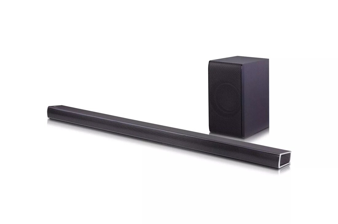 LG SH7B 360W 4.1 Channel Music Flow Wi-Fi Streaming Sound Bar with Wireless Subwoofer