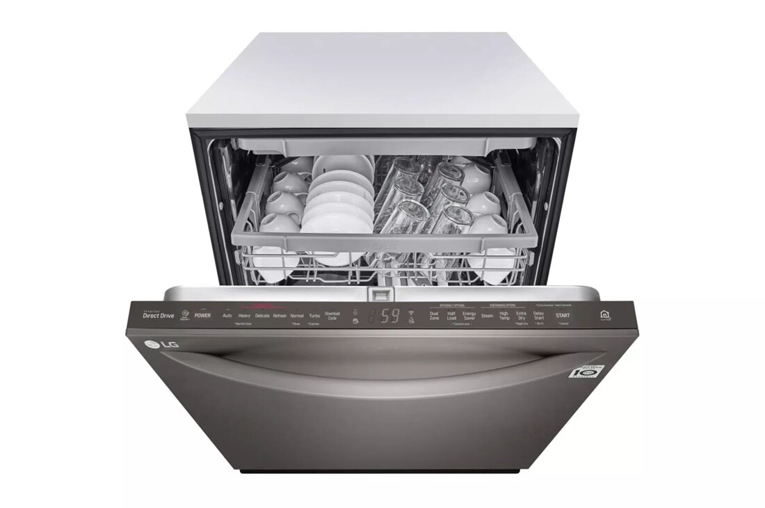 Top Control Smart wi-fi Enabled Dishwasher with QuadWash™ and TrueSteam®