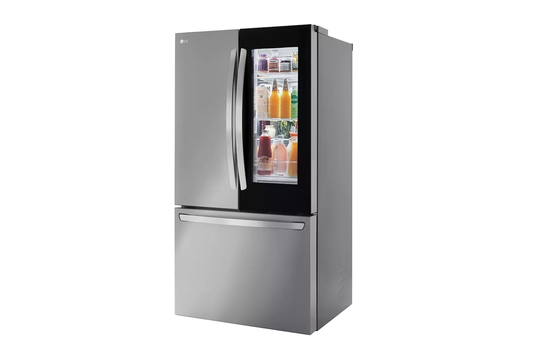 LG 29 cu. ft. SMART Standard Depth MAX French Door Refrigerator with Full  Convert Drawer in PrintProof Stainless Steel LF29H8330S - The Home Depot