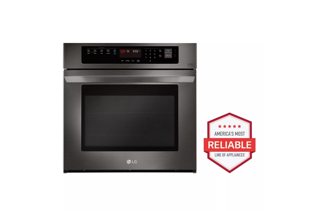 LG LWS3063BD 4.7 cu. ft. Single Built-In Wall Oven