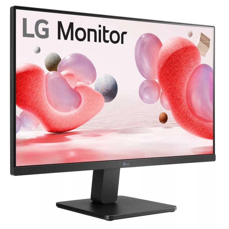 LG 24'' FHD IPS 3-Side Borderless Monitor with Dual HDMI - 24ML600-B