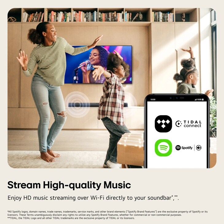 LG Home Theater Soundbar for TV with Dolby Atmos® S90TR LG US