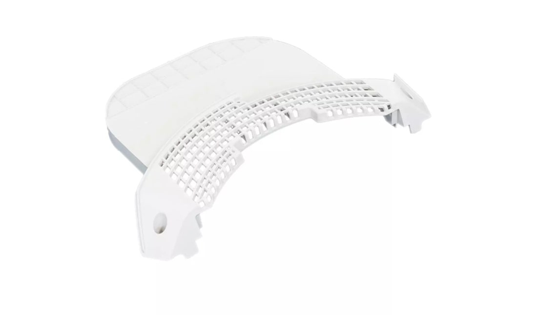 Front view of the LG Dryer Lint Screen Cover - MCK49049101. 