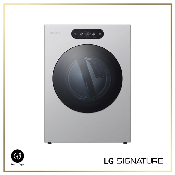 LG DLEX9900S SIGNATURE Electric Dryer - Front View