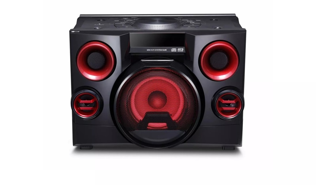 Hi fi system store with bluetooth speakers