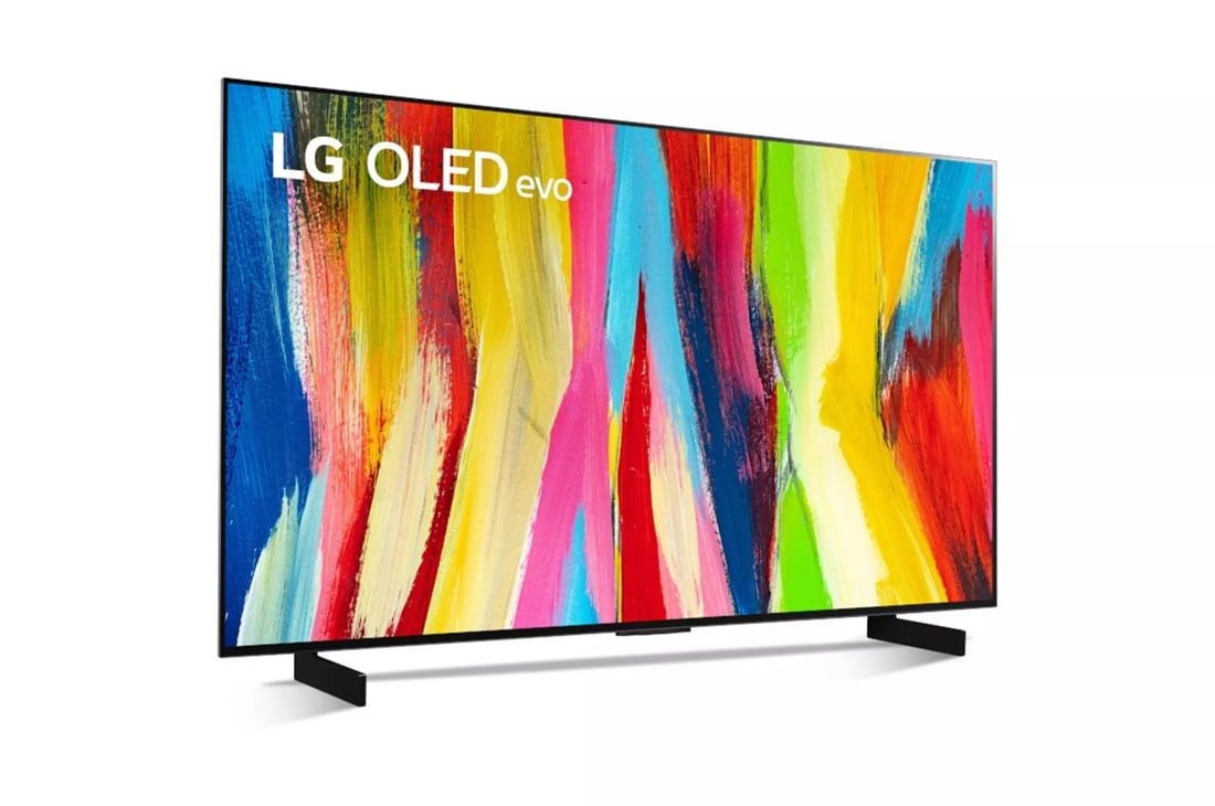 LG OLED evo C3 42 HDR 4K Smart OLED TV 2023 w/ Monster TV Wall Mounting  Kit