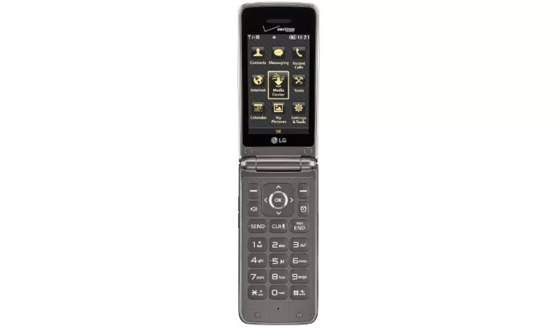 LG’s Exalt II is perfection in a flip phone. It’s comfortable, light, and has a stylish design.