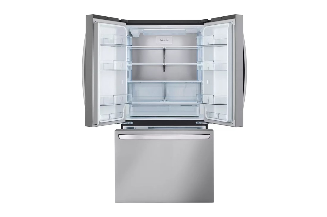 LG 27 Cu ft French Door Refrigerator - Counter Depth Stainless Steel