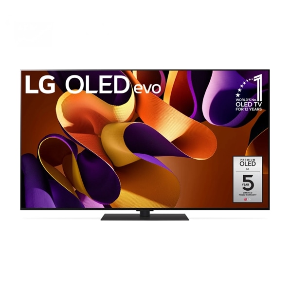 LG OLED evo
WORLD'S No. 1
OLED TV
FOR 12 YEARS
PREMIUM
OLED
G4
5 YEAR
LIMITED 
PANEL WARRANTY
LG