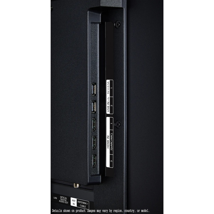 50 inch Class LG UHD AI UA77 4K Smart TV 2025 - 50UA7700PUB.AUSQ
