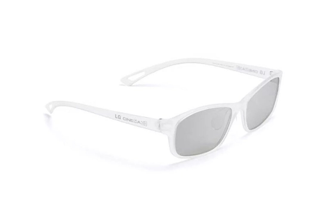 LED Cinema 3D Glasses - Clear Frame