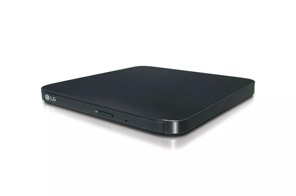 Slim Portable DVD Writer DVD Disc Playback & DVD M-DISC™ Support