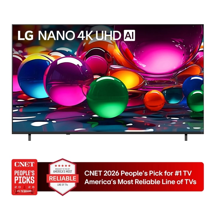 LG 85" Class Nano 4K UHD TV AI NU70 Smart TV 2026