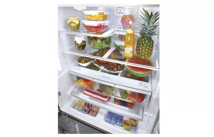 Lg french store door fridge freezer