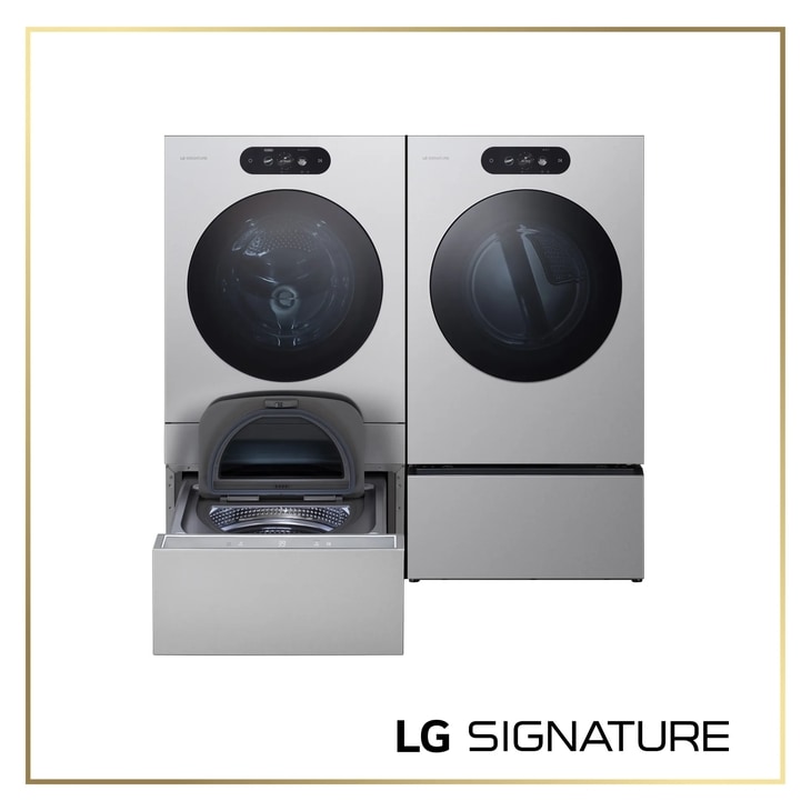 LG SIGNATURE Seamless Laundry Set: Gas Dryer | LG USA