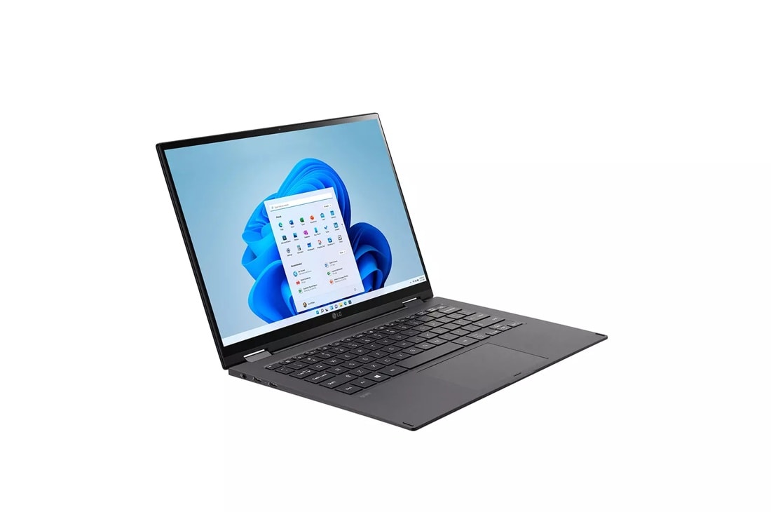 LG gram 14” 2in1 Lightweight Laptop, Intel® 12th Gen Core® i5 Evo™ Platform, Windows 11 Home, 16GB RAM, 512GB SSD, Black