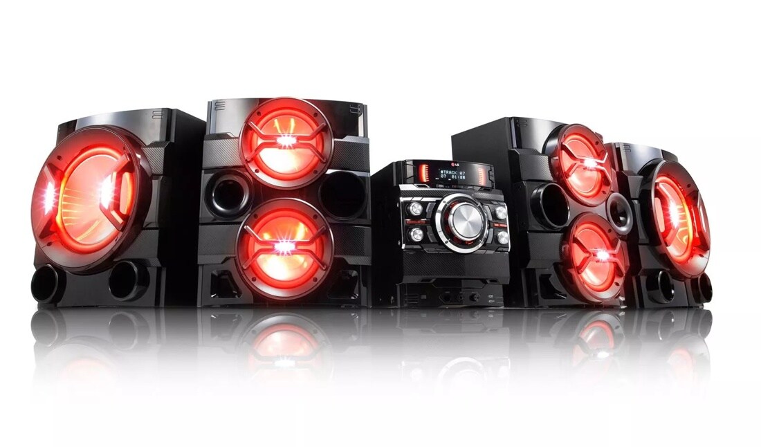 2800W 4.2ch Mini Shelf System with Multi Bluetooth and NFC