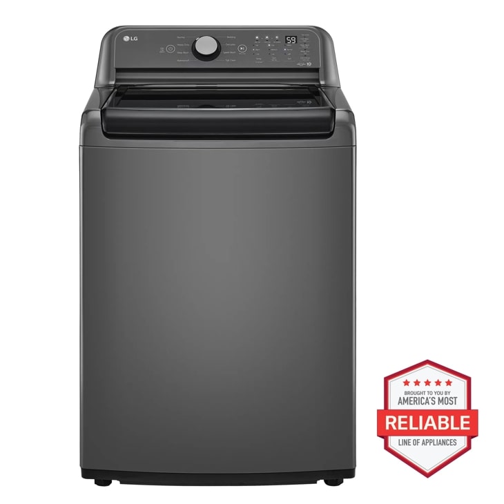 5.0 cu. ft. Top Load Energy Star Washer with Impeller, TurboDrum™, SlamProof® Glass Lid, & Water Plus
