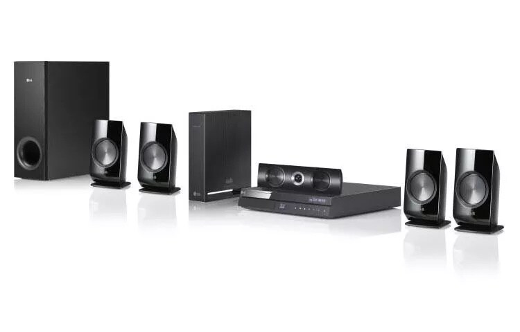 3D-Capable Blu-ray Disc™ Home Theater System with Smart TV and Wireless Speakers