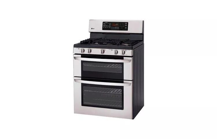 6.1 cu. ft. Capacity Gas Double Oven Range with EasyClean® and IntuiTouch™ Controls
