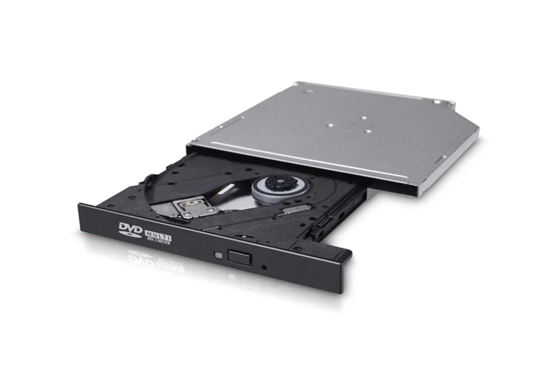 GTC2N DVD Multi Recorder drive with open tray and disc loader mechanism Front View