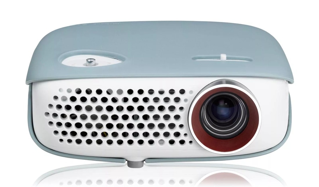 Compact Pebble Design Smart Minibeam Projector