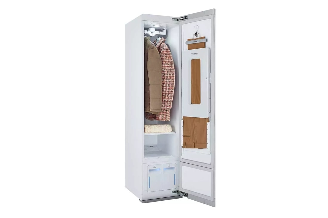 LG Styler(R) Smart wi-fi Enabled Steam Closet with TrueSteam(R) Technology  and Exclusive Moving Hangers - S3CW