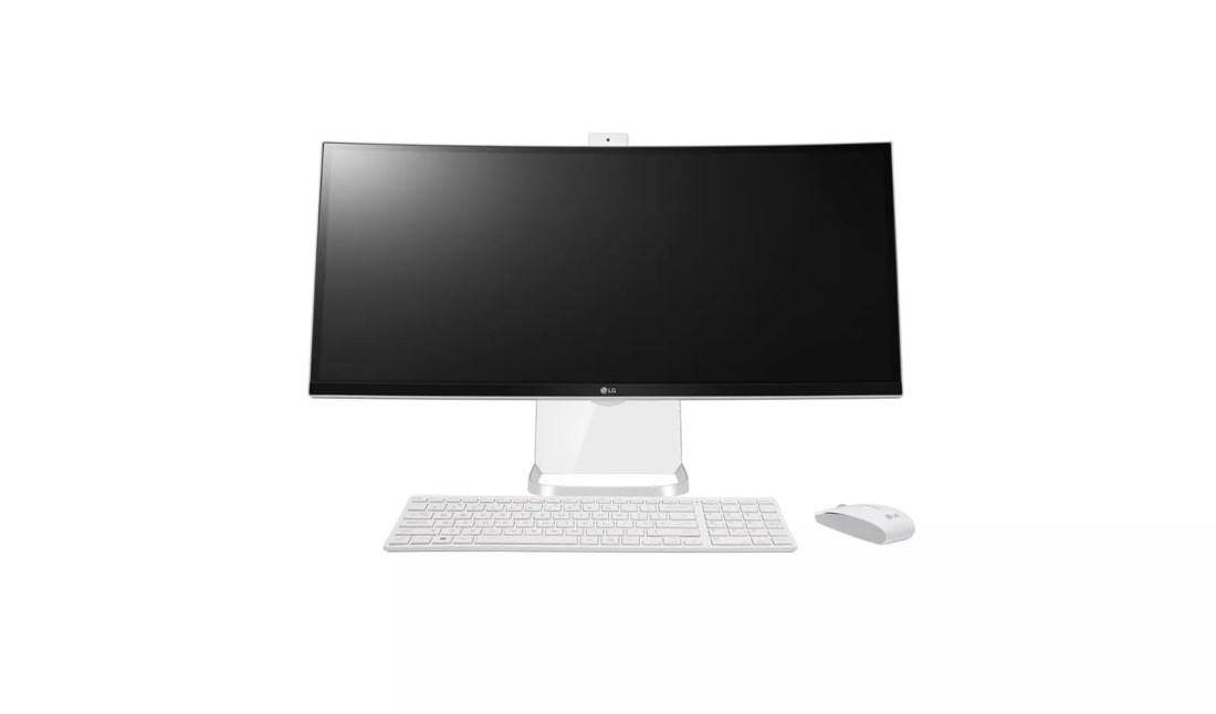29” Curved 21:9 UltraWide® Monitor All-in-One Desktop PC (28.7” Diagonal)