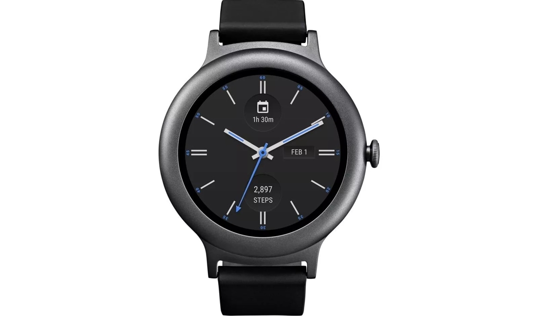 LG Smart Watch Style in Titanium W270 LG USA